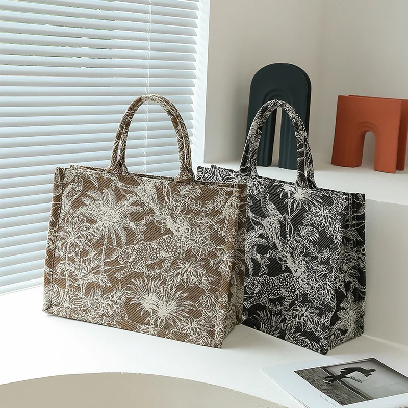 

2022 New Jacquard Embroidered Women's Bags Women's Tote Bags Large Capacity New Handbags for Ladies
