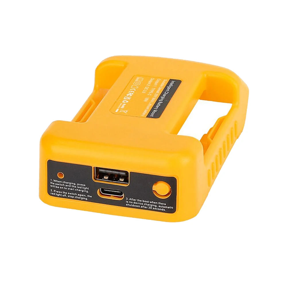 

USB-адаптер для аккумуляторов Makita/Dewalt/Milwaukee 18В