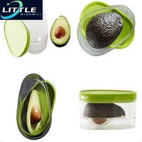1pc avocado food storage box space saving avocado saver plastic fruit container for kitchen crisper vegetable organizer 1497cm