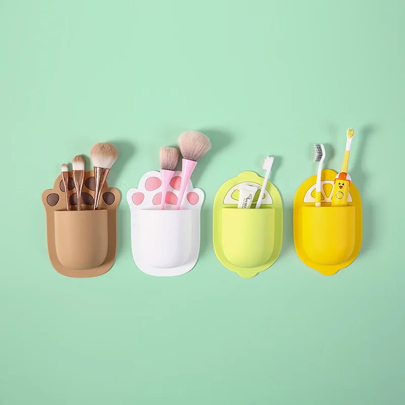 

Стеллаж без отверстий для ванной комнаты, стеллаж для хранения без маркировки, милый домашний стеллаж для хранения