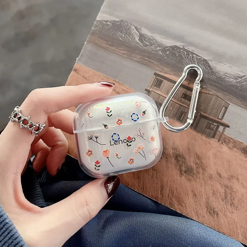 Чехол для Lenovo LP40 Pro TWS Мягкий защитный чехол наушников зарядное устройство