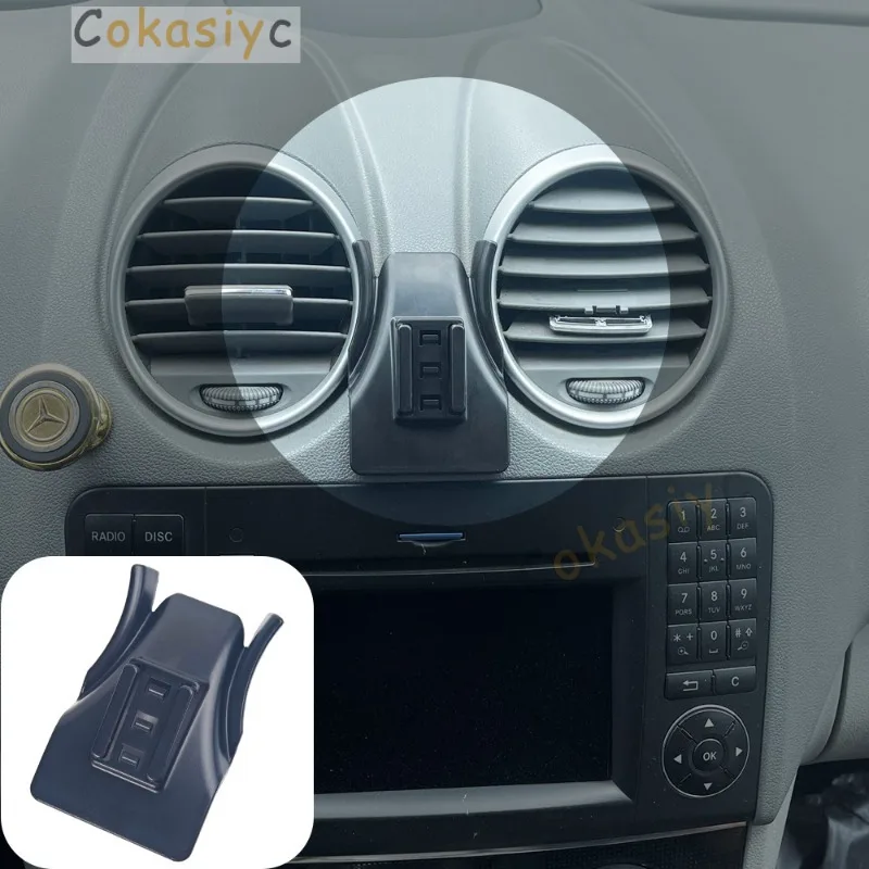 Автомобильный держатель телефона для Mercedes Benz ML W164 ML350 2005 2006-2010 крепления