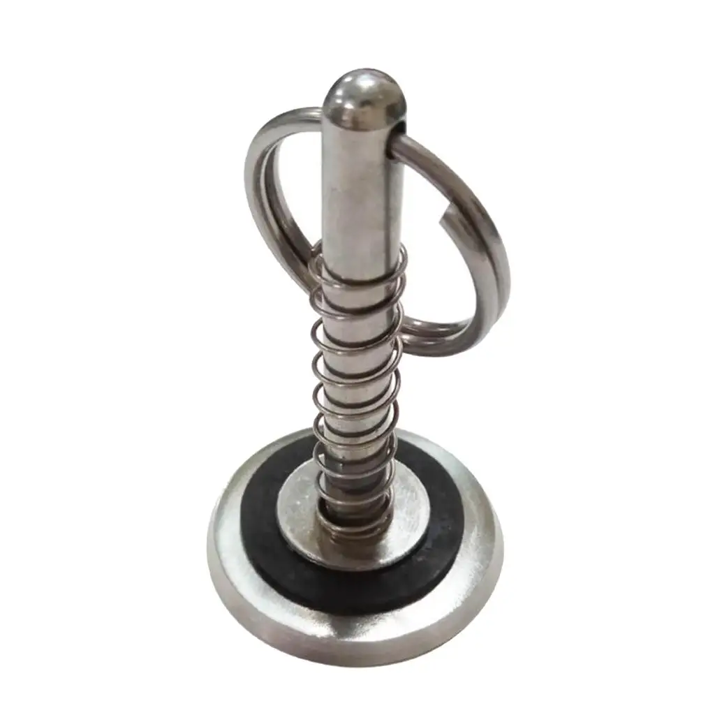 

Boat Parts 2 inch 50mm Hatch Cover Pull with Spring, Dia 1/4 inch