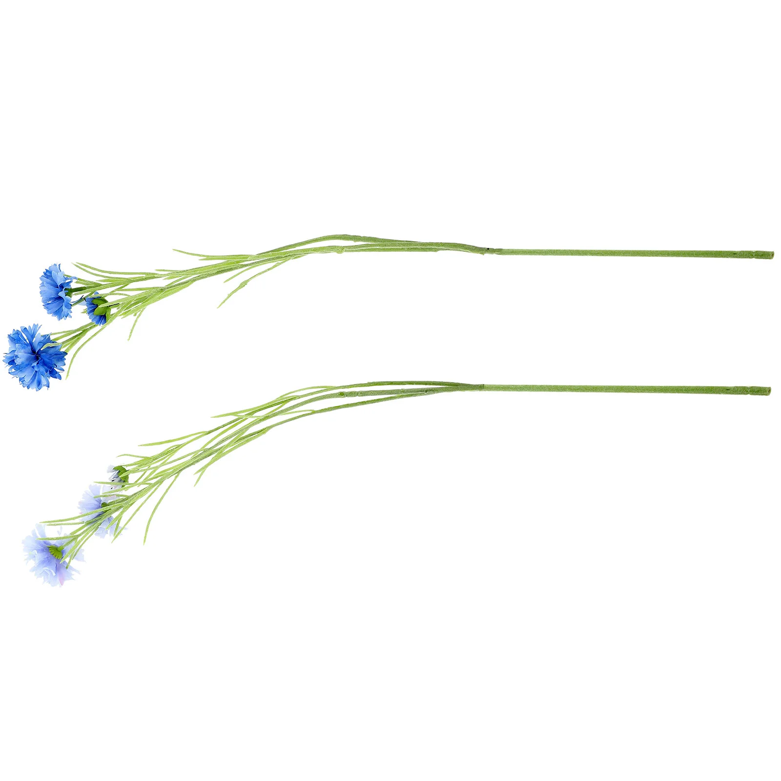 

Bouquet Fake Cornflower 3-head Flowers Decor Artificial Arrangement Prop Simulation