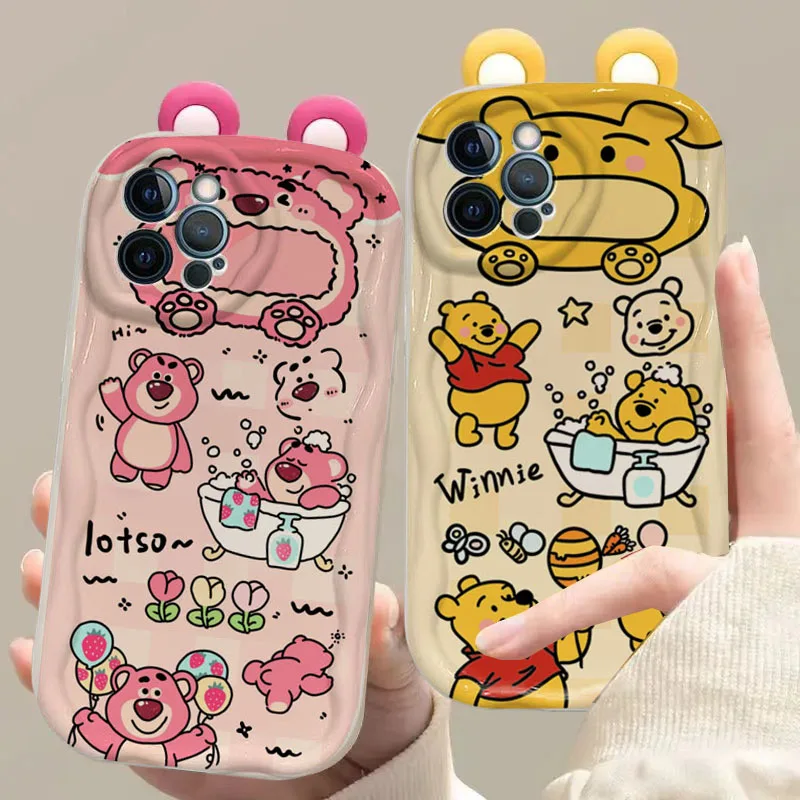 Чехол с 3D-принтом Микки и Минни и ушками для Xiaomi 15T Pro, POCO X7, X6, X5, F3, X3, M3, M4, M6, F6, F7 Pro, F8, 15 Ultra, 12T (art.: 3920d7edc7b45) - 3920d7edc7b45