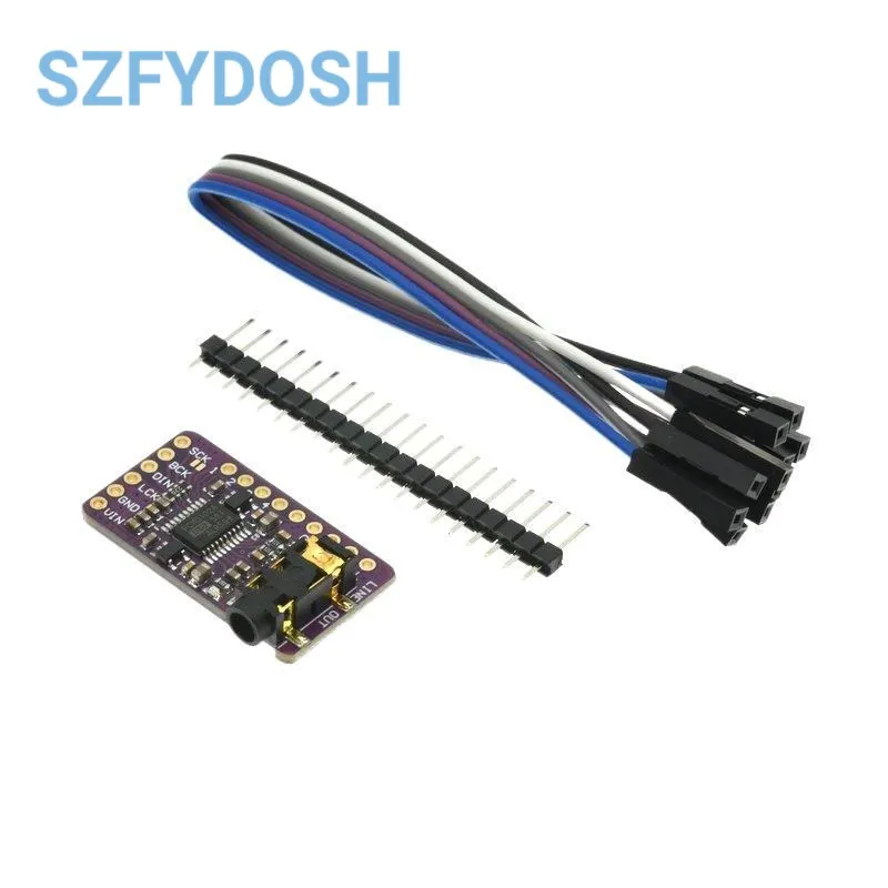 Плата DAC декодера интерфейса I2S PCM5102A, модуль плеера для Raspberry Pi pHAT, плата формата, цифровая аудиоплата PCM5102