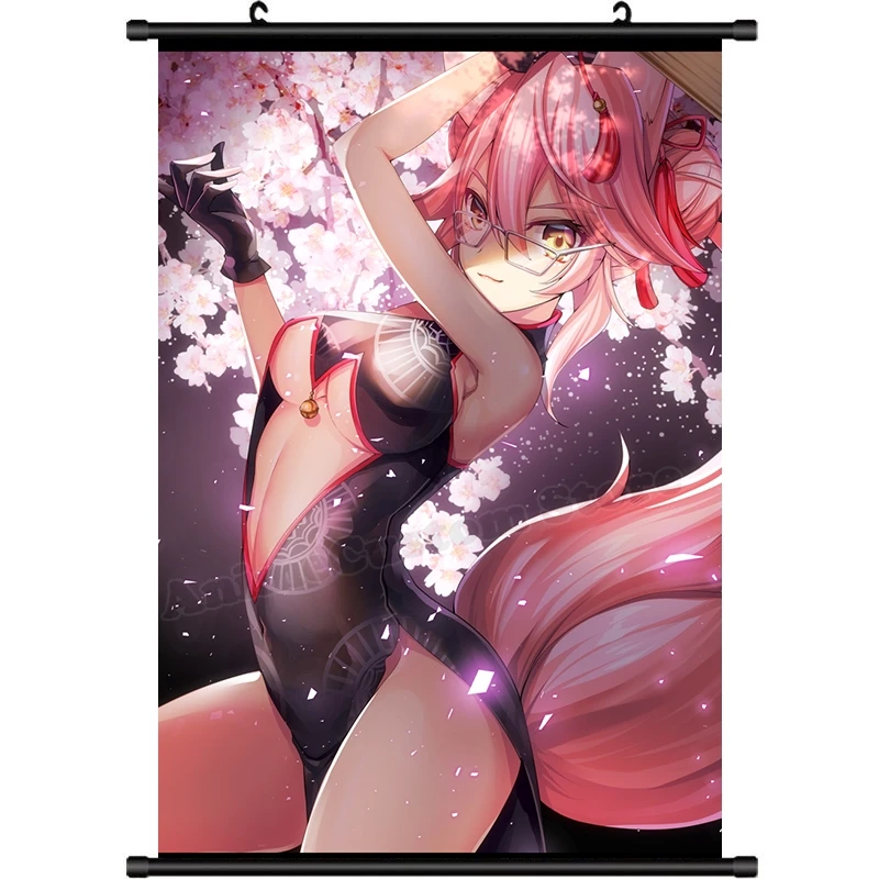 Аниме Fate/Grand Order FGO Koyanskaya tammo Vitch сексуальная девушка HD Стена Свиток стандартный