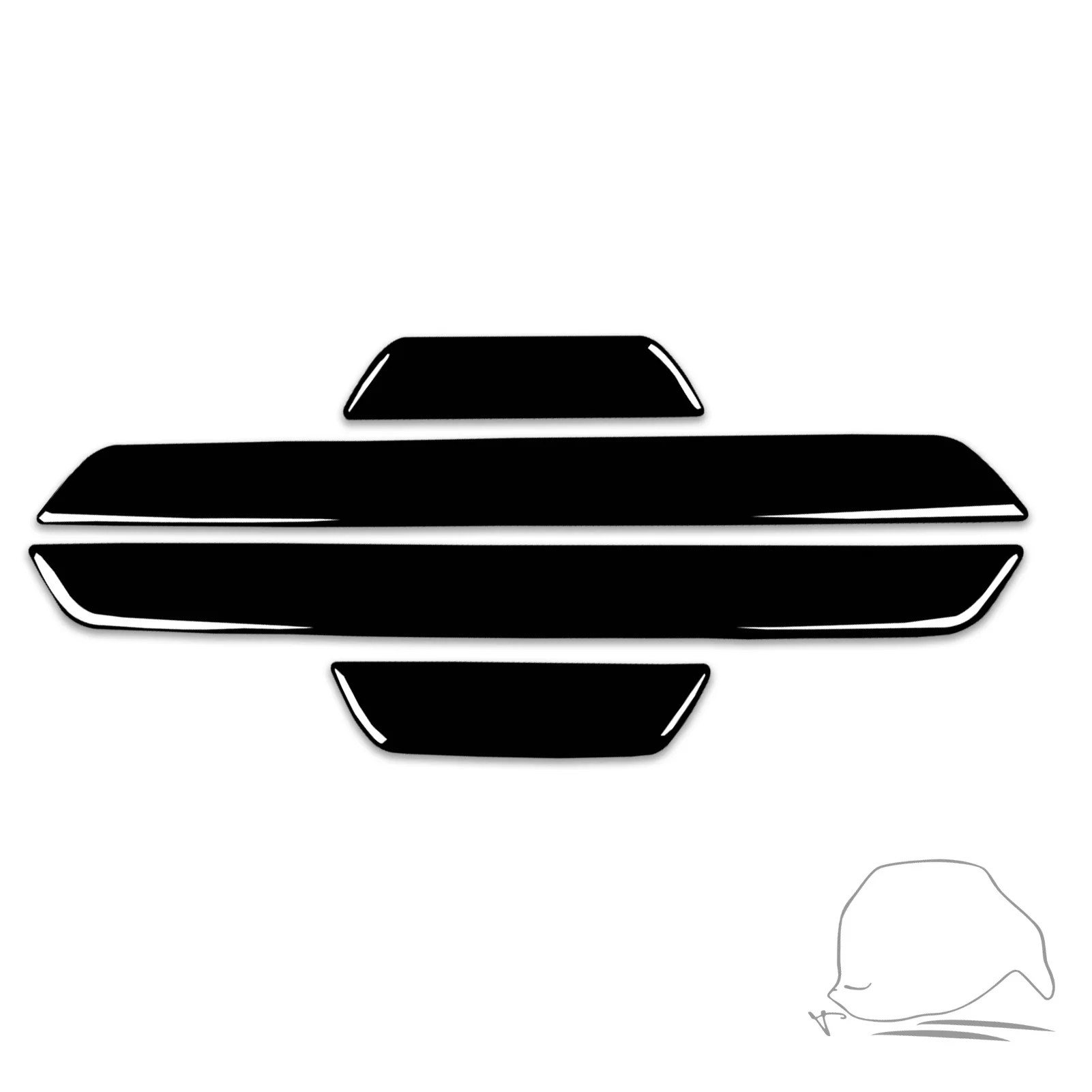 

Защитная накладка на порог, декоративная наклейка для X5 X6 серии E70 E71 2008-2012 2013 2014, аксессуары для салона автомобиля, черный АБС-пластик