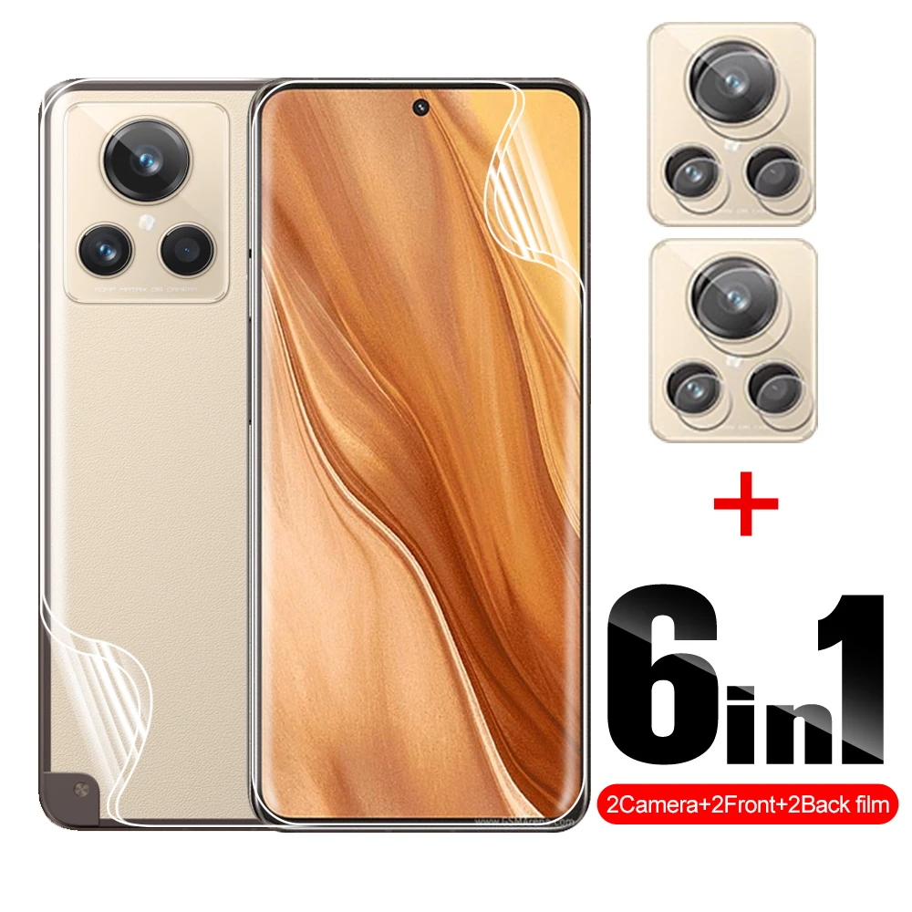 

6 в 1 Передняя и задняя Гидрогелевая пленка для Xiaomi 12 Lite 5g, защита для камеры Xiaomi 12 Lite Mi 12 mi12lite 12 Light, чехол 6,55 дюйма