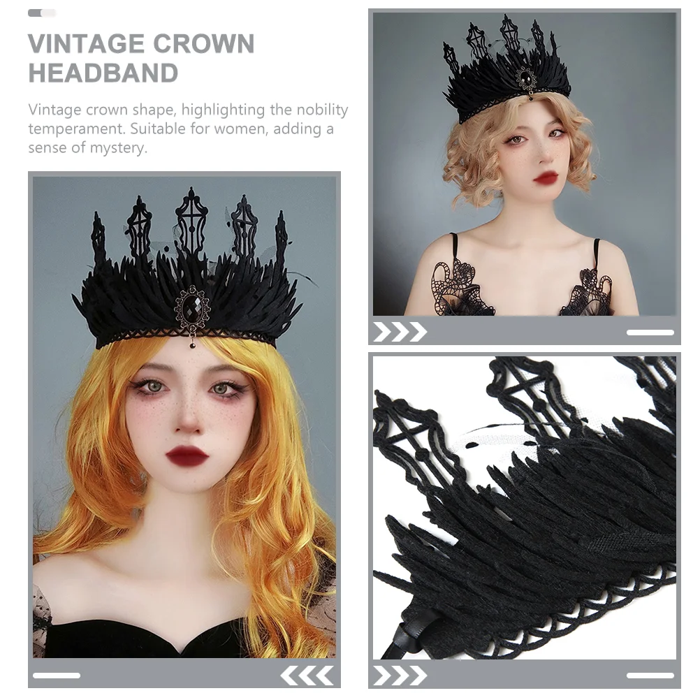 Корона ведьмы корона в стиле барокко вечерние короны для беременных головной