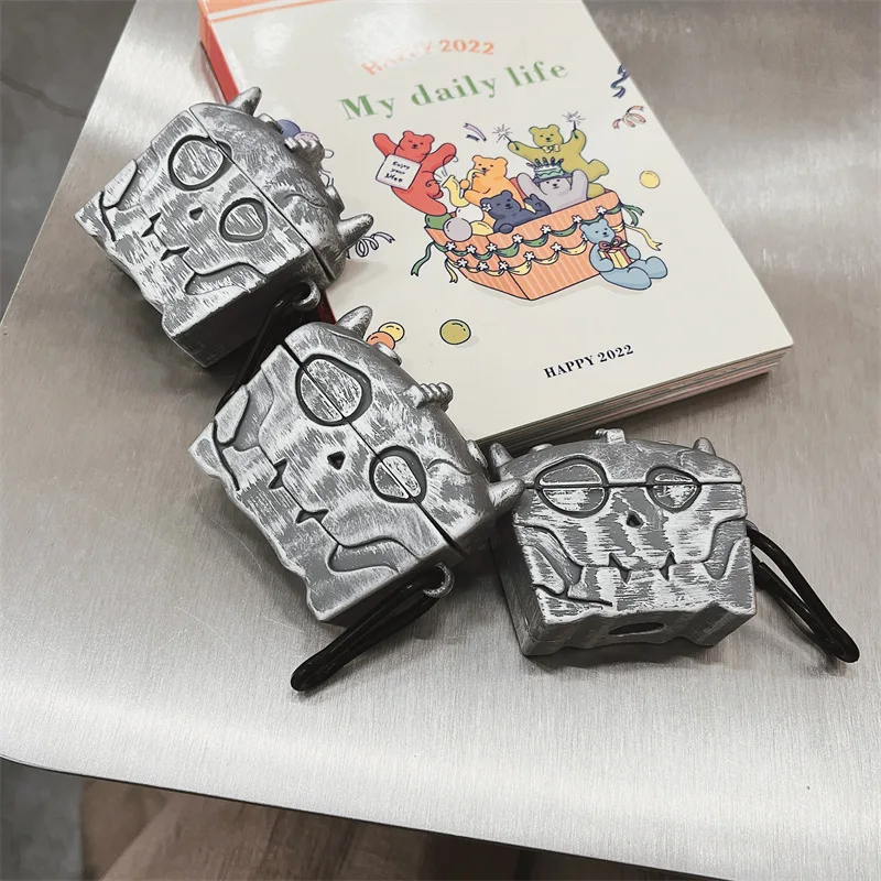 

Cartoon Treasure Box Retro Case for AirPods Pro2 Airpod Pro 1 2 3 Bluetooth Earbuds Charging Box Protective Earphone Case Cover