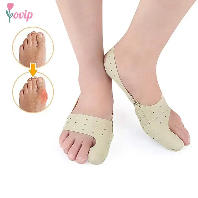 

1PCS Big Toe Separator Bunion Corrector Hallux Valgus Correction Device Bone Thumb Orthopedic Forefoot Pad Foot Straightener