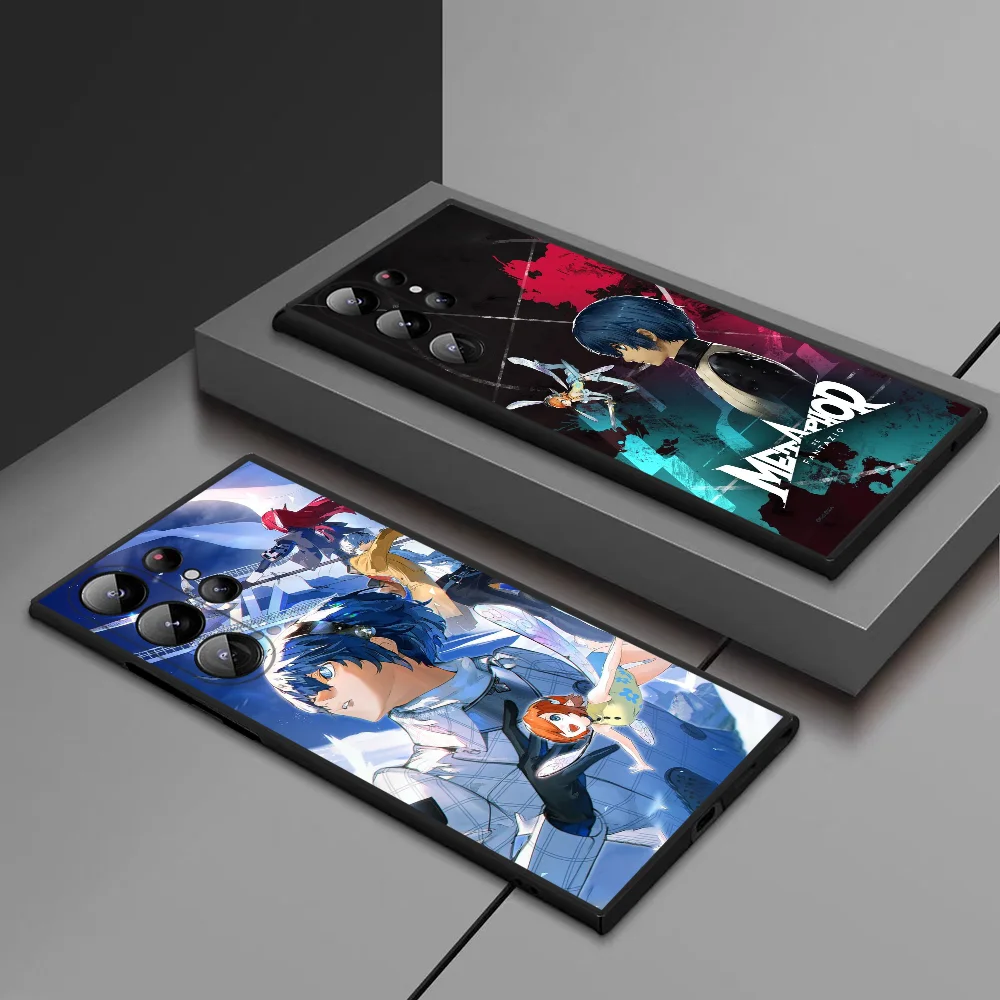Чехол для телефона Game M-Metaphor ReFantazio Samsung Galaxy S25 Ultra S22 S23 S24 S21 S20 5G Защитный мягкий