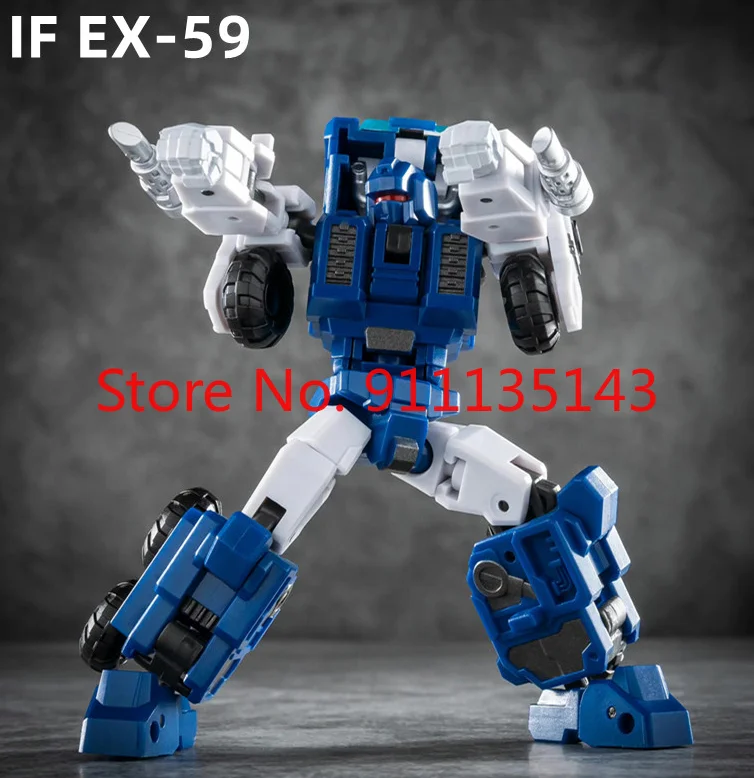 

Iron Factory Transformation IF EX-59 Pipes Collector Mini 3rd Party Transformation Toys Anime Action Figure Toy Deformed Model