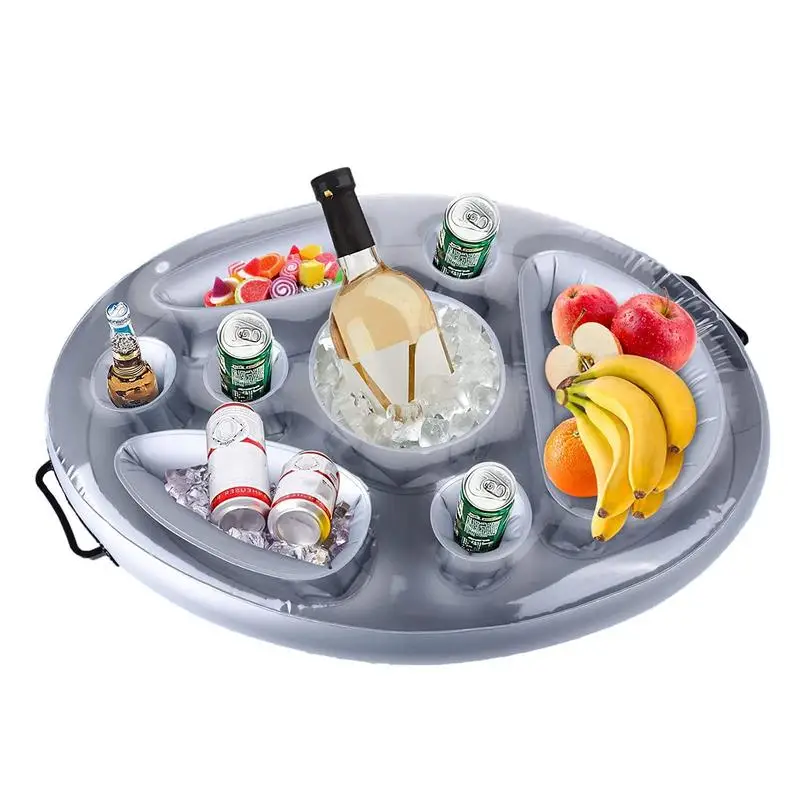 

Floating Drink Holder Hot Tub Drink Holder Floating Pool Tray For Food And Drinks Beer Wine Fun Drink Float For Swimming Pool