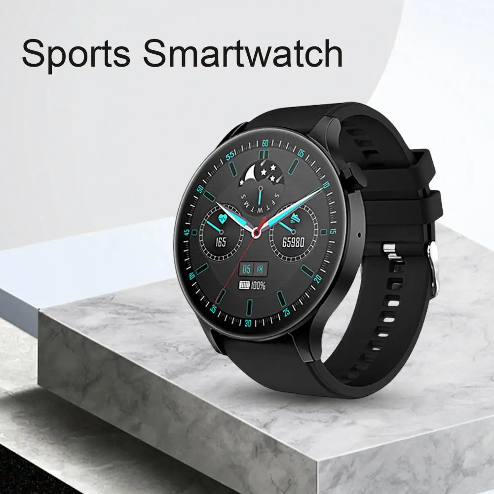 

1.32 Inch Sports Watch Various Dials Multi-faceted Protection IP67 Waterproof Remote Selfie Pedometer Health Monitoring TPU Hear