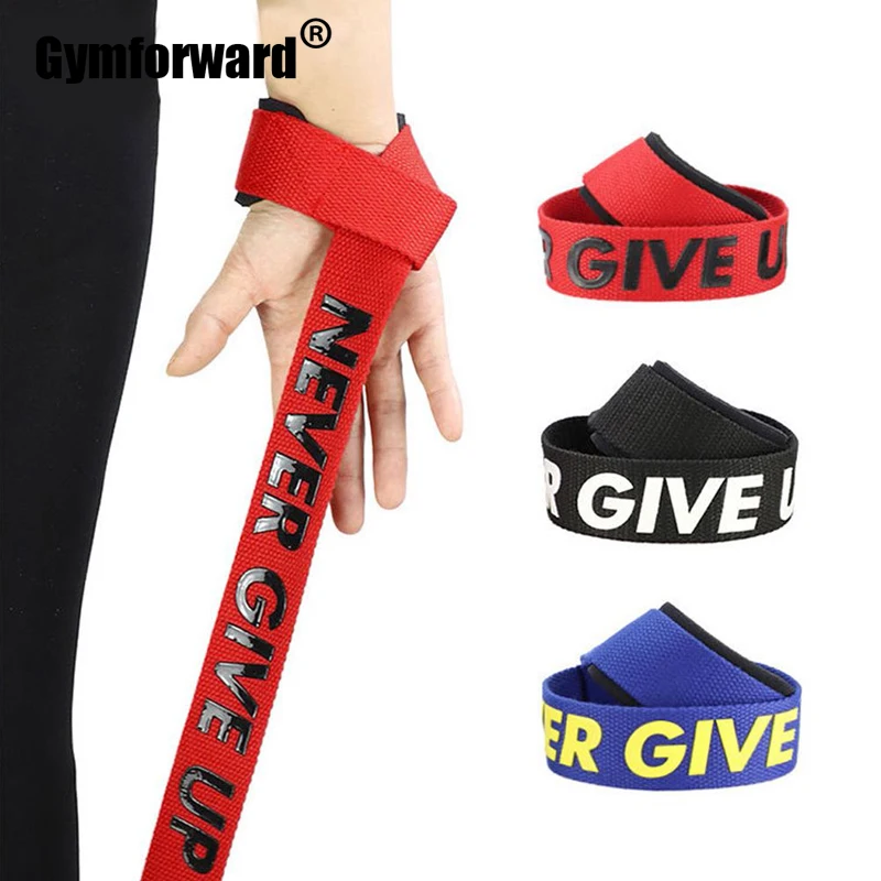 

2Pcs Weight Lifting Gloves Fitness Gym Wrist Strap Wraps Dumbbell Barbell Lifting Brace Support Band Training Workout Equipment