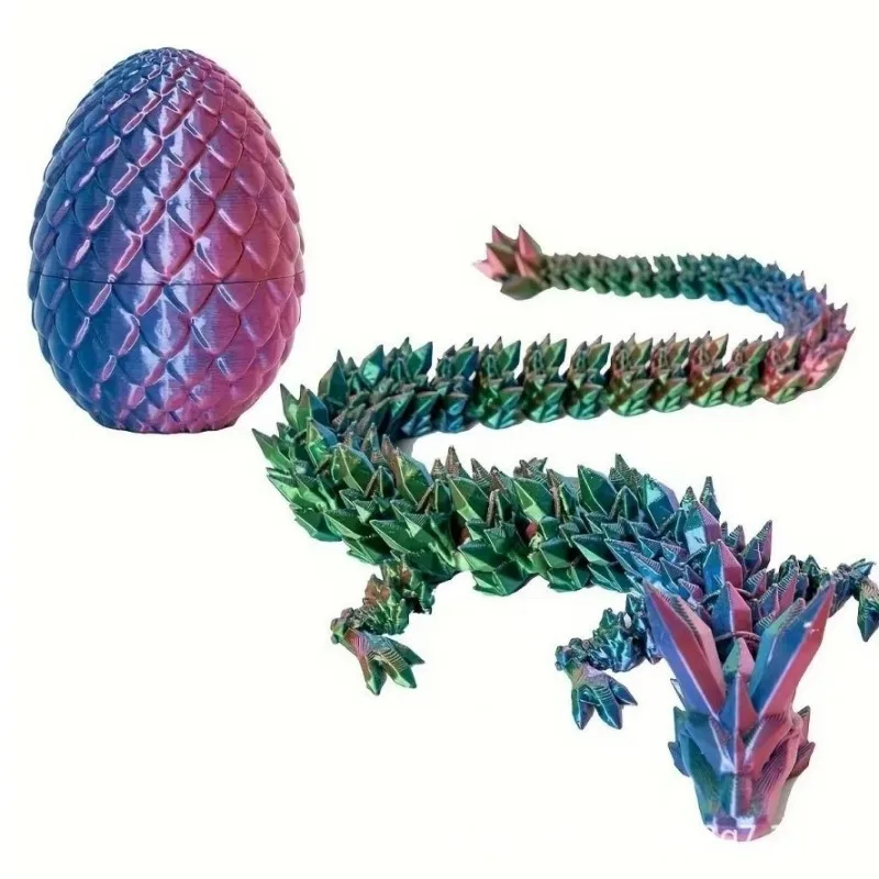 

3D Печатный Дракон Фигурка с Яйцом