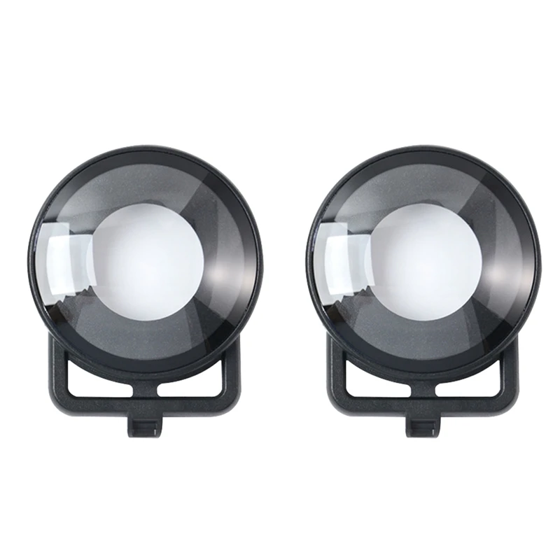 

Dual Lens Protector Camera Lens Cap For Insta 360 One-RS Panoramic Lens Protection Cover Camera Accessories