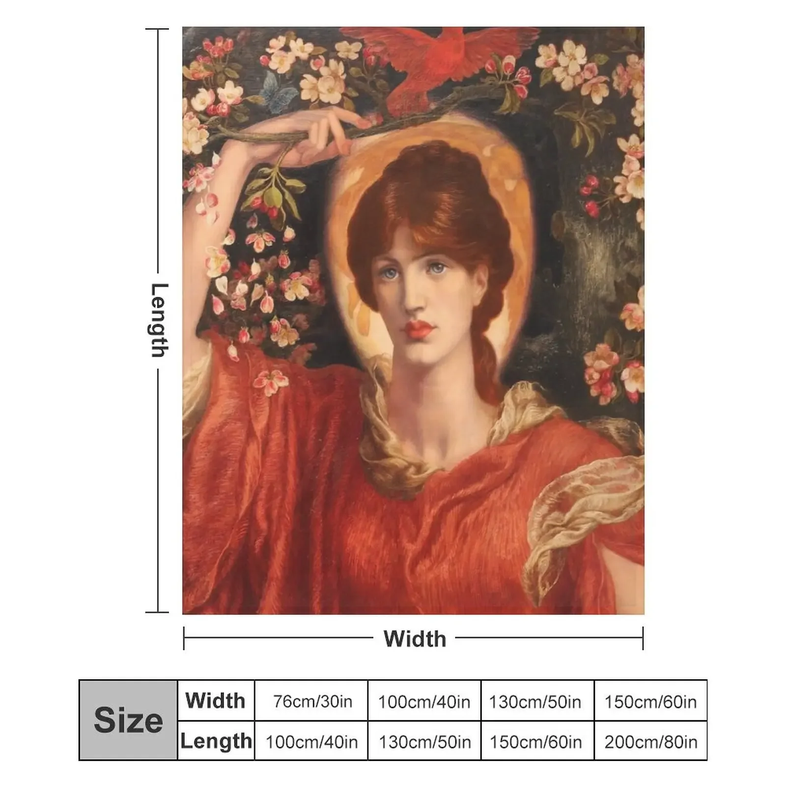 Фланелевое одеяло A Vision of Fiammetta