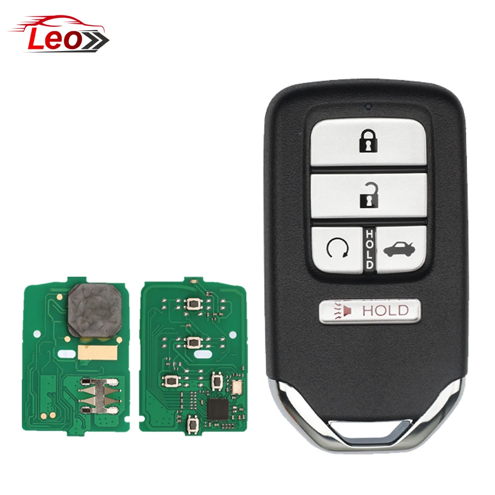 

Умный дистанционный ключ Leo CWTWB1G0090 для Honda Accord десять поколений 2018-2021 72147-TVA-A11/A01 433 МГц 4A-CHIP