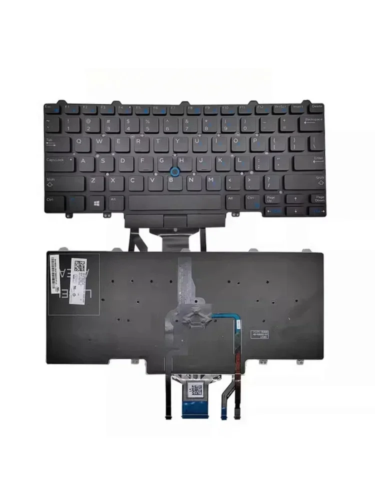 E7450 американская клавиатура для ноутбука Dell Latitude E5450 E5470 E7470 E5480 E5490 7480 7490 5480 5488 95%