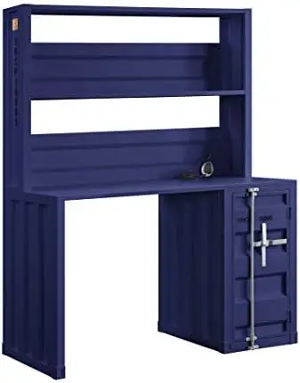

Desk & Hutch - - Blue