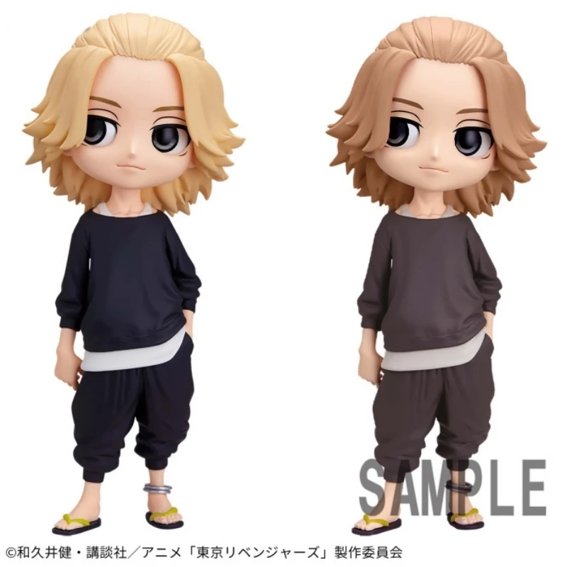 

Bandai Genuine Tokyo Revengers Anime Figure Q posket Sano Manjiro Action Figure Toys For Kids Gift Collectible Model Ornaments