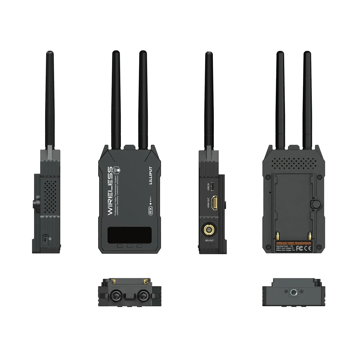 Беспроводная система передачи видео HDMI SDI HD, беспроводной передатчик и приемник на 500 футов для прямой трансляции, заводская комплектация. (art.: 3920dd39f256f) - 3920dd39f256f