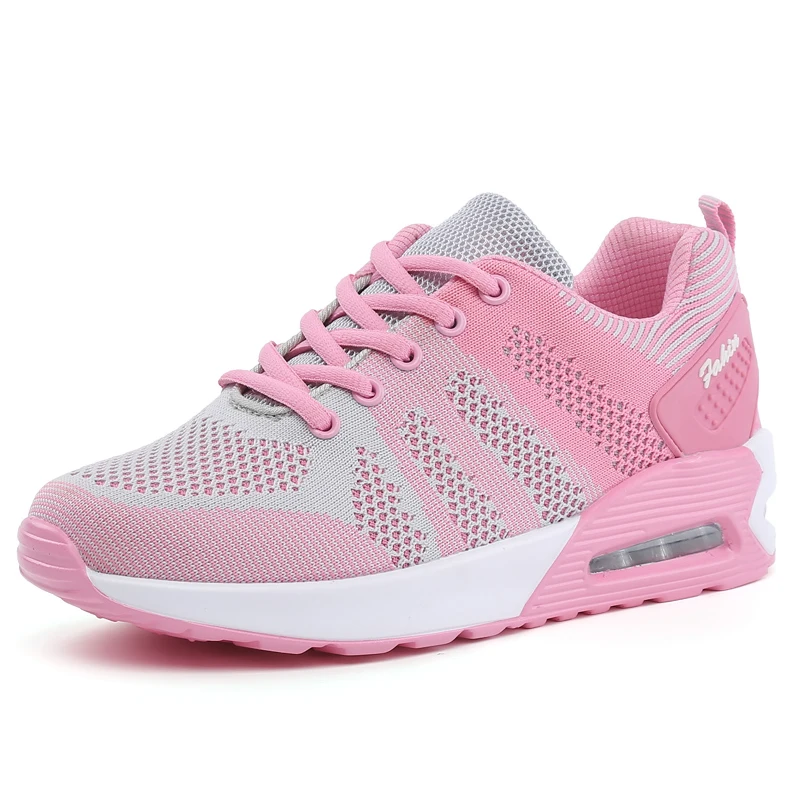 

Женские кроссовки, женская обувь на плоской подошве, модная повседневная спортивная обувь, женские кроссовки для бега, Розовая обувь, сезон ...