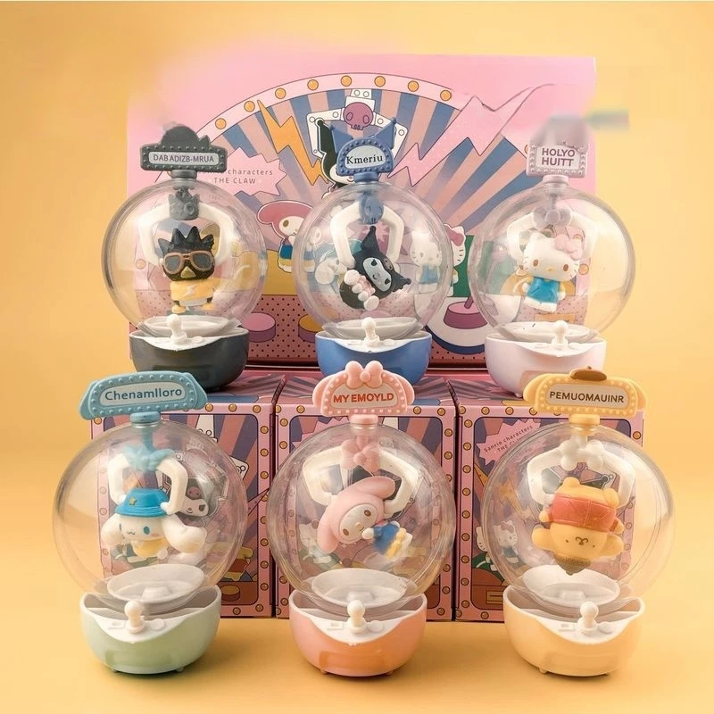 Украшение Sanrio Kuromi Hellokitty детская игрушка модели анимации периферийное украшение