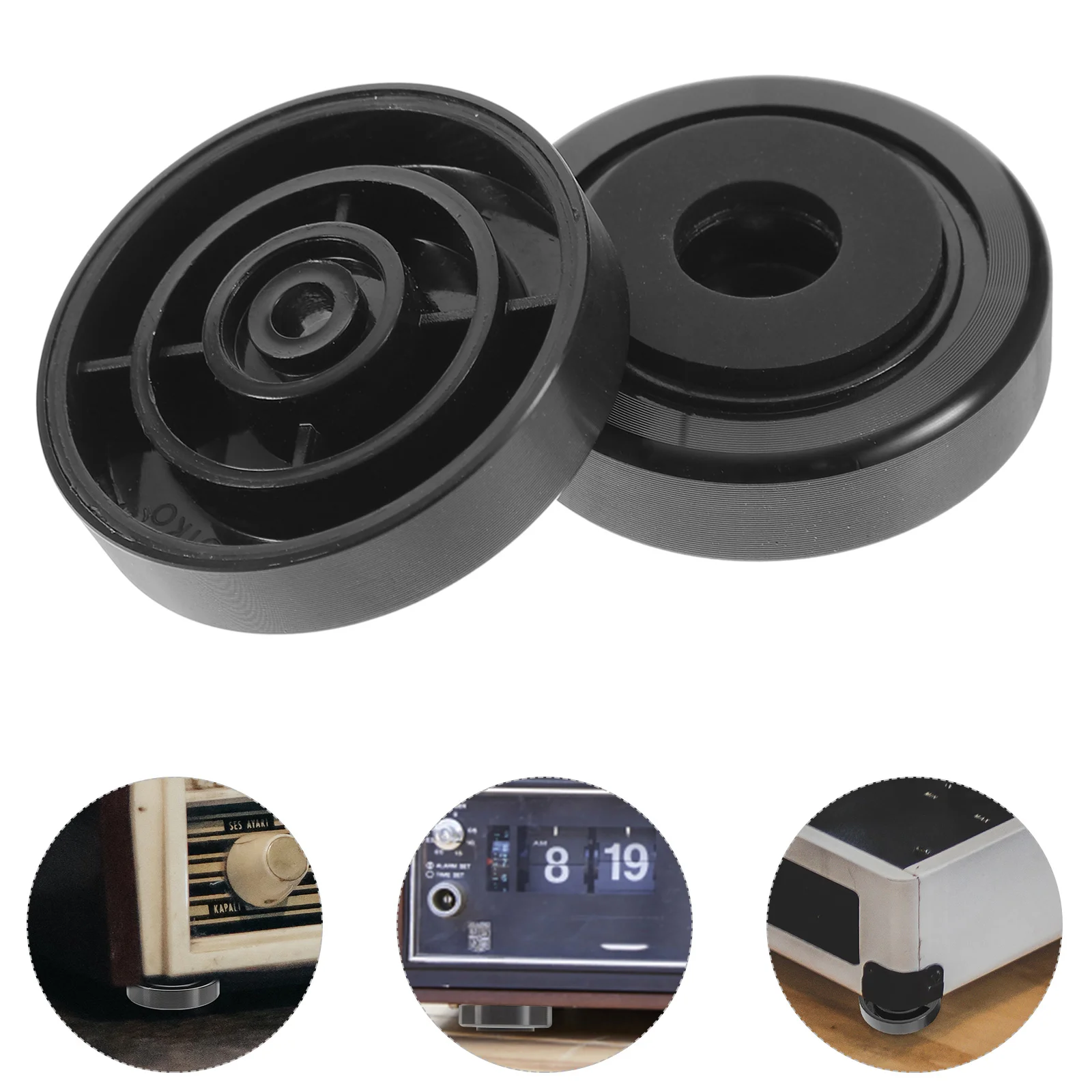 

4pcs Speaker Isolation Pad Speaker Floor Protector Hifi Isolation Foot Damper