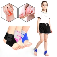 1pair kids child adjustable ankle tendon compression brace sports dance foot support stabilizer wrap protector guard for sprains