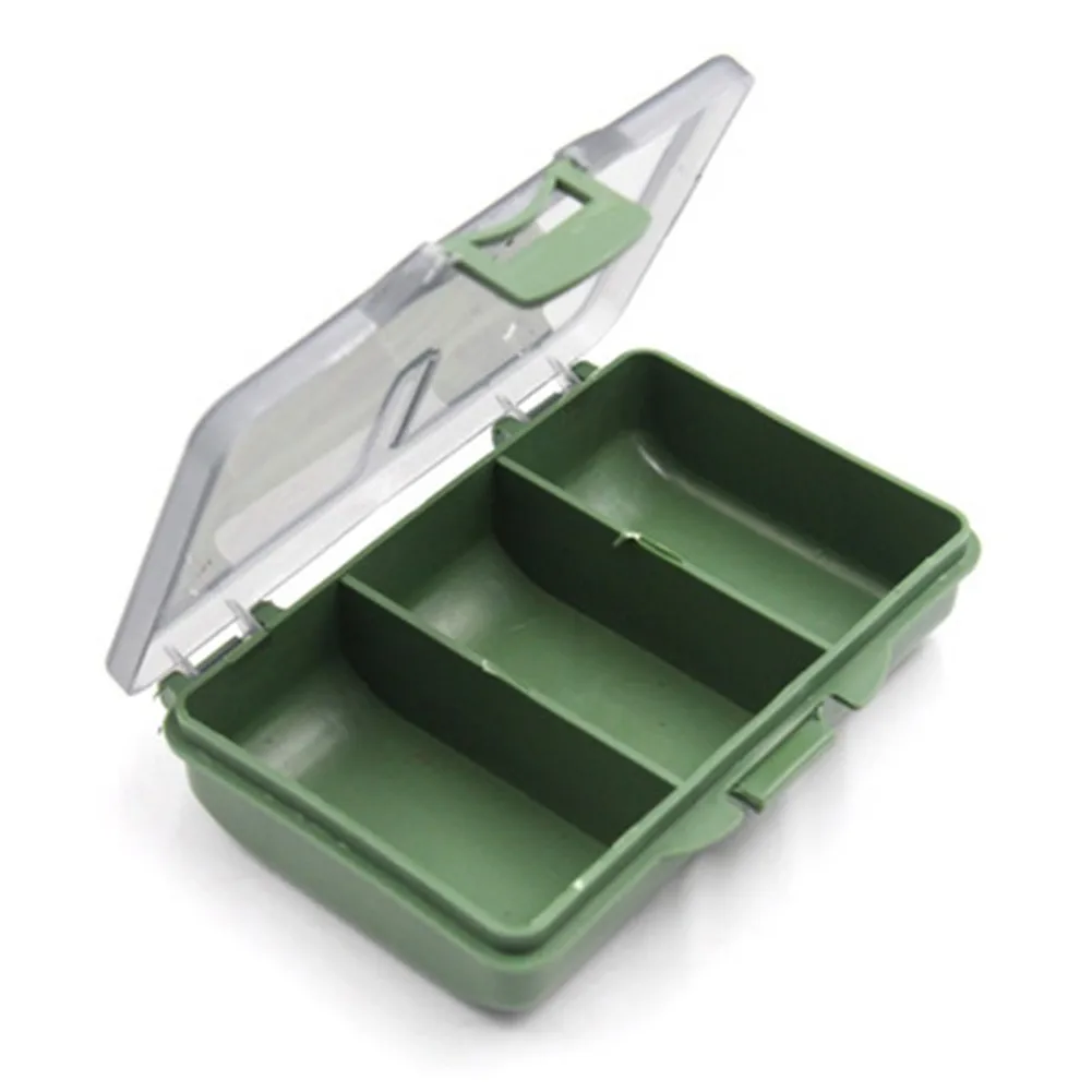 

1-8 Fishing Tackle Boxes Double Layer Bait Container Portable Lure Storage Multi Compartments Gear Tool Box Plastic Case