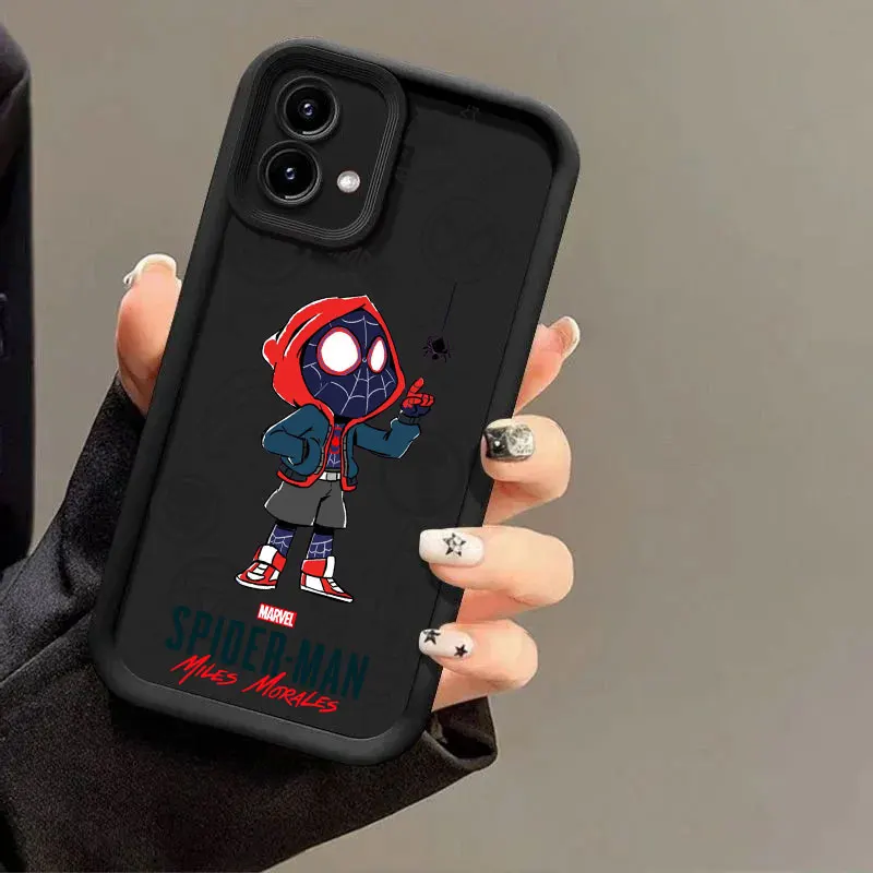 Фото Чехол для телефона SPIDERMAN Miles Morales Gwen для Motorola Moto G06 G56 G86 G96 G100 Edge 60 70 Fusion 50 Pro 40 Neo G85 G84 G75 №3