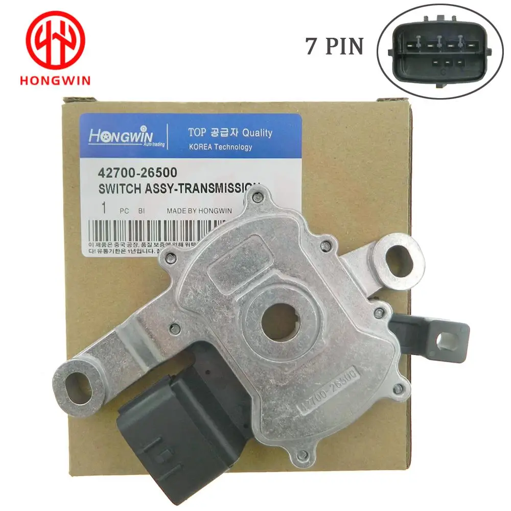 

Датчик нейтрального положения (нейтральный выключатель) для Hyundai Accent, Elantra, Sonata, Kia Soul, Rio, Forte/5, номер детали 42700-26500, 4270026500