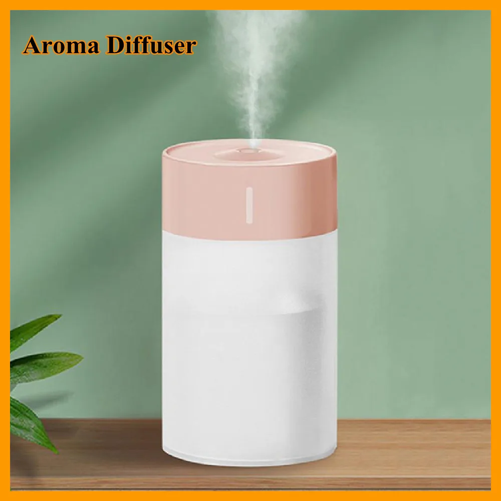 

TOMAS Small Air Humidifier Aroma Oil Diffuser Continuous And Intermittent USB Powered Colorful Night Light Portable For Travel