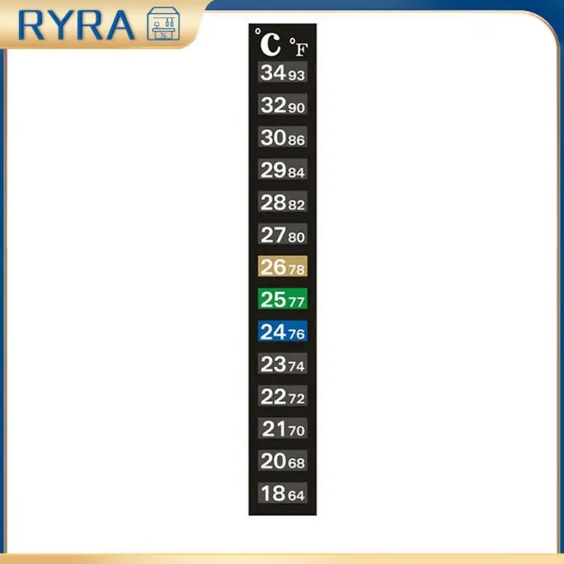 

Прочный аквариумный термометр клейкий контроль температуры наклейки для измерения температуры цифровой 1 шт. аквариумный холодильник наклейка