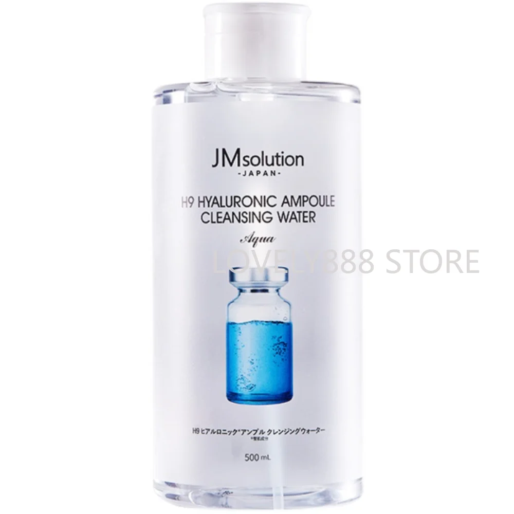 

JM Solution Makeup Remover Water 500ml for Sensitive Skin Eyes Lips Face 3-in-1 Gentle Makeup Remover Deep Cleansing Cosmetics