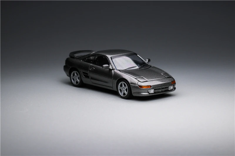 

MicroTurbo 1:64 TOYOTA MR2 SW20 металлик-серый литая модель автомобиля