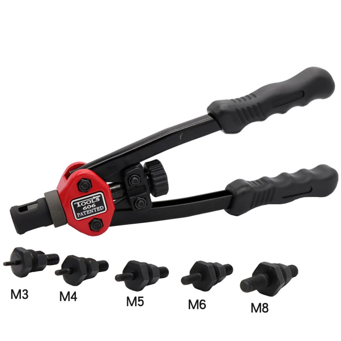 

BT-606 Heavy Duty Hand Rivet Nut Thread Setter Set With Manual Mandrels Inser Rivet Nut Tool For Bicycle Furniture