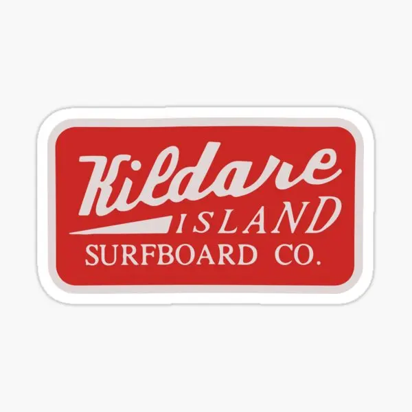 

Kildare Island Surf 5PCS Stickers for Living Room Bumper Decor Cute Stickers Window Kid Print Home Water Bottles Anime Art