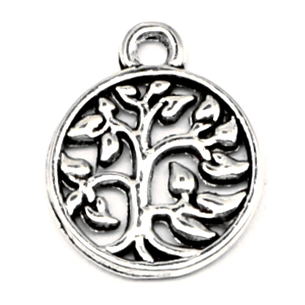

Tree Of Life Charm For Making Jewelry Diy Finding 60pcs 15x19mm