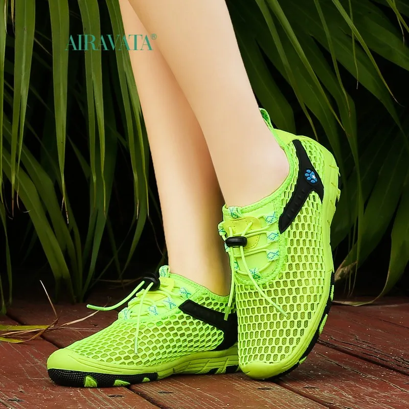 Unisex Breathable Wading Shoes Woman Quick-Dry Non Slip Upstream Surfing Aqua Shoe Men Elastic Sports Beach Barefoot Water Shoe