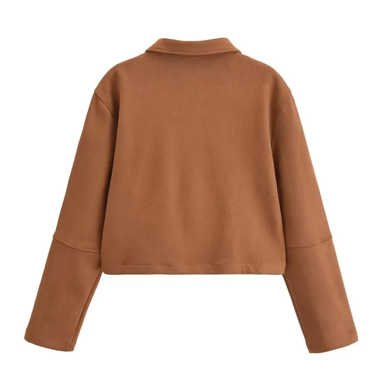 TRAF ZR Женские куртки Осенние модные куртки-авиаторы Женское осеннее пальто Новые