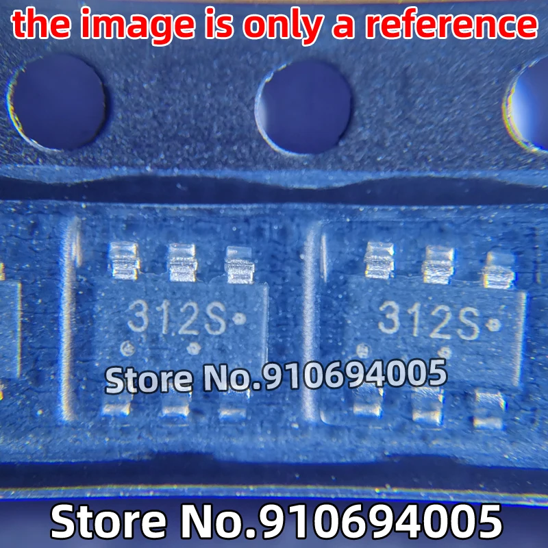 

200/100/50PCS FDC6312P SOT23-6