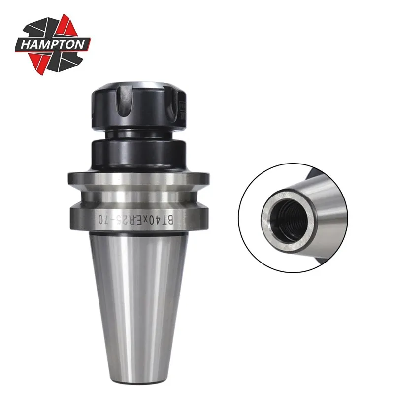 

Hampton BT40 ER25-70L Knife Shank Knife Shank For CNC Machining Center Spindle Tool Holder Collet Chuck Holder For Lathe Tool
