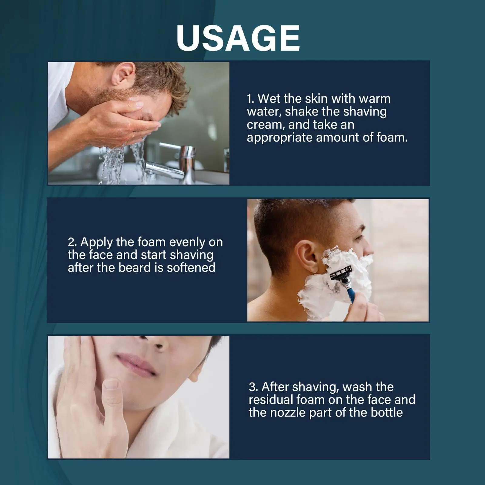 Рисунок 6 - Гель для бритья из пены