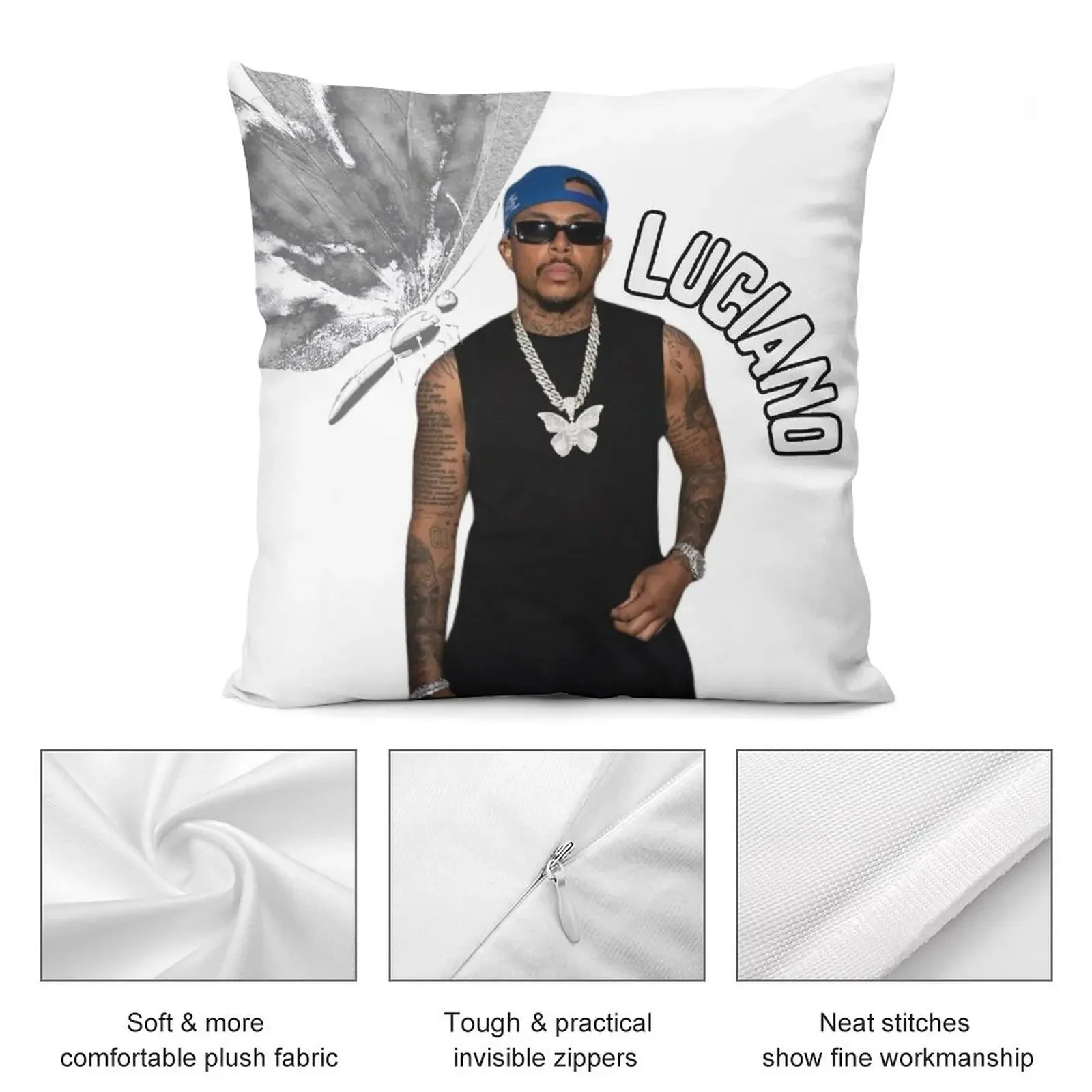 Подушка Luciano в немецком рэпе подушка на заказ фото наволочки декоративная