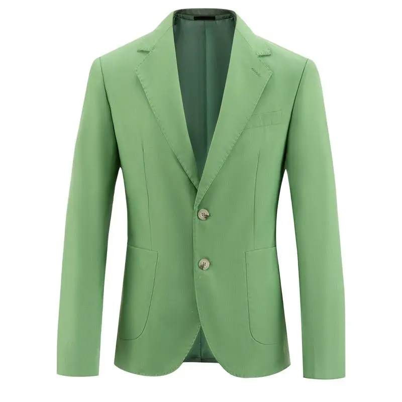 

Apple Green Suit Blazer for Men 2023 Spring Brand New Slim Fit Blazer Jacket Fashion Casual Stage Prom Party Blazer Masculino